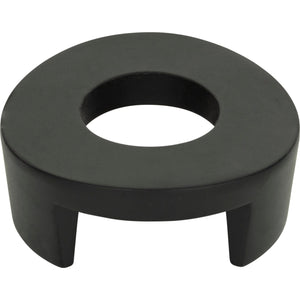 Atlas Homewares Centinel Round Knob 1 1/4 Inch (c-c) Matte Black