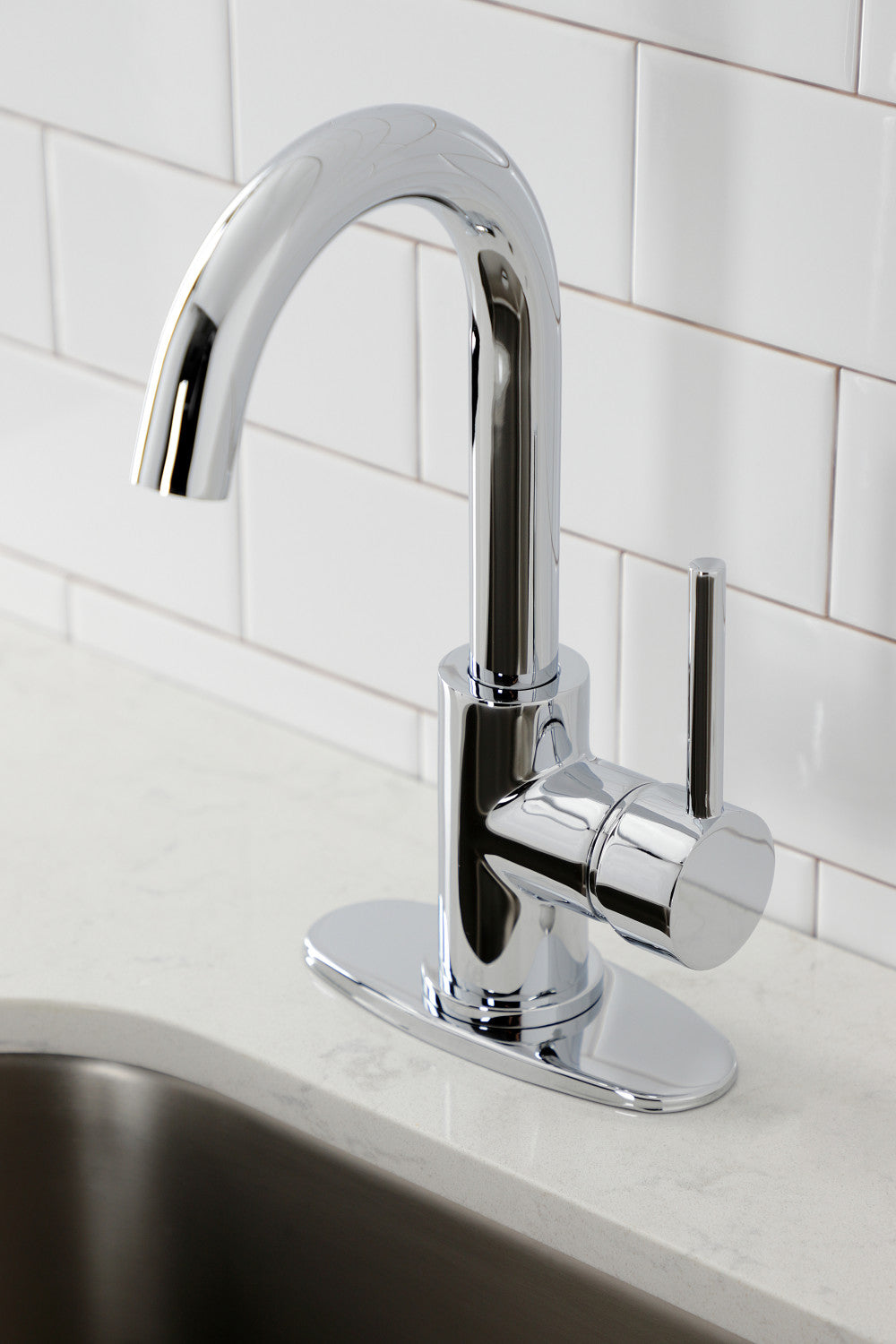 Kingston Brass LS8531DL Concord Single-Handle Bar Faucet, Polished Chrome