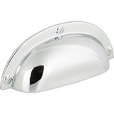 Atlas Homewares Cup Pull 2 1/2 Inch (c-c) Polished Chrome