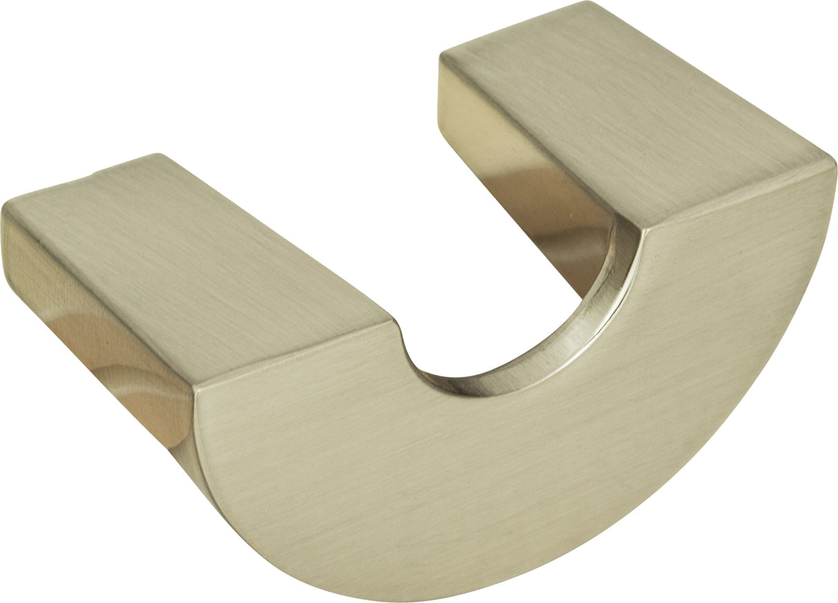 Atlas Homewares Roundabout Knob 1 1/4 Inch (c-c) Brushed Nickel