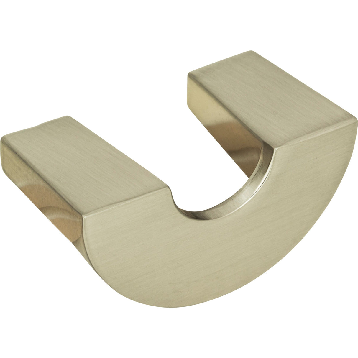 Atlas Homewares Roundabout Knob 1 1/4 Inch (c-c) Brushed Nickel