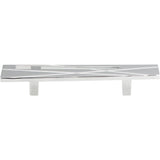 Atlas Homewares Modernist Left Pull 3 Inch (c-c) Polished Chrome