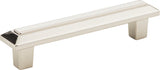 Atlas Homewares Trocadero Pull 3 3/4 Inch (c-c) Polished Nickel
