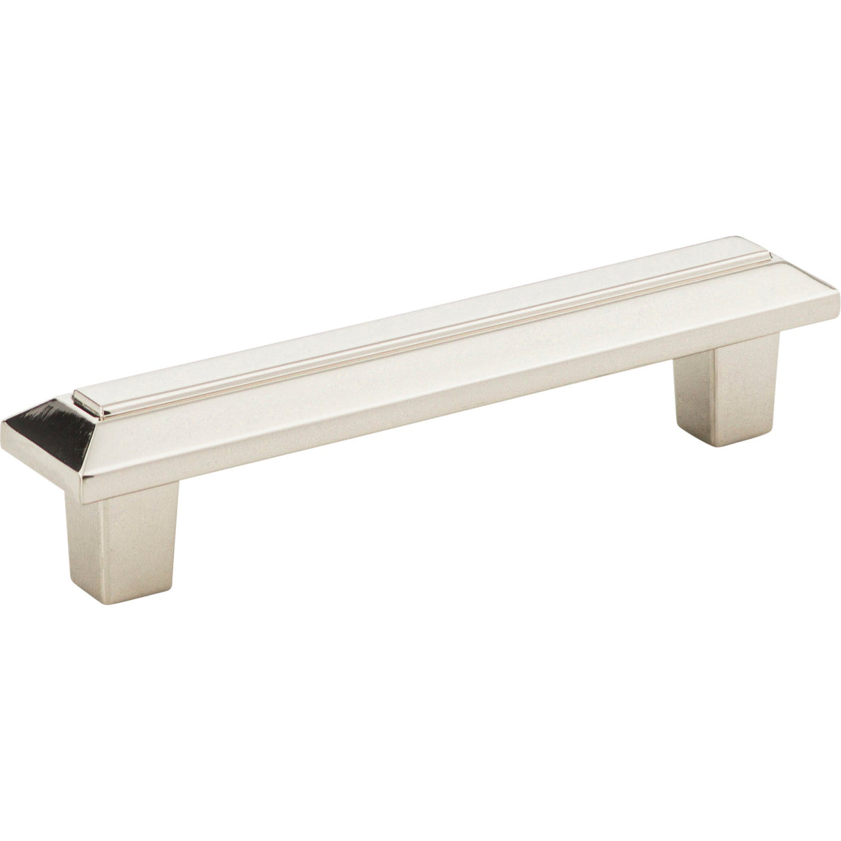 Atlas Homewares Trocadero Pull 3 3/4 Inch (c-c) Polished Nickel