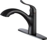 ANZZI KF-AZ206ORB Navona Single-Handle Pull-Out Sprayer Kitchen Faucet in Oil Rubbed Bronze