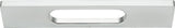 Atlas Homewares Level Pull 5 1/16 Inch (c-c) Matte Chrome