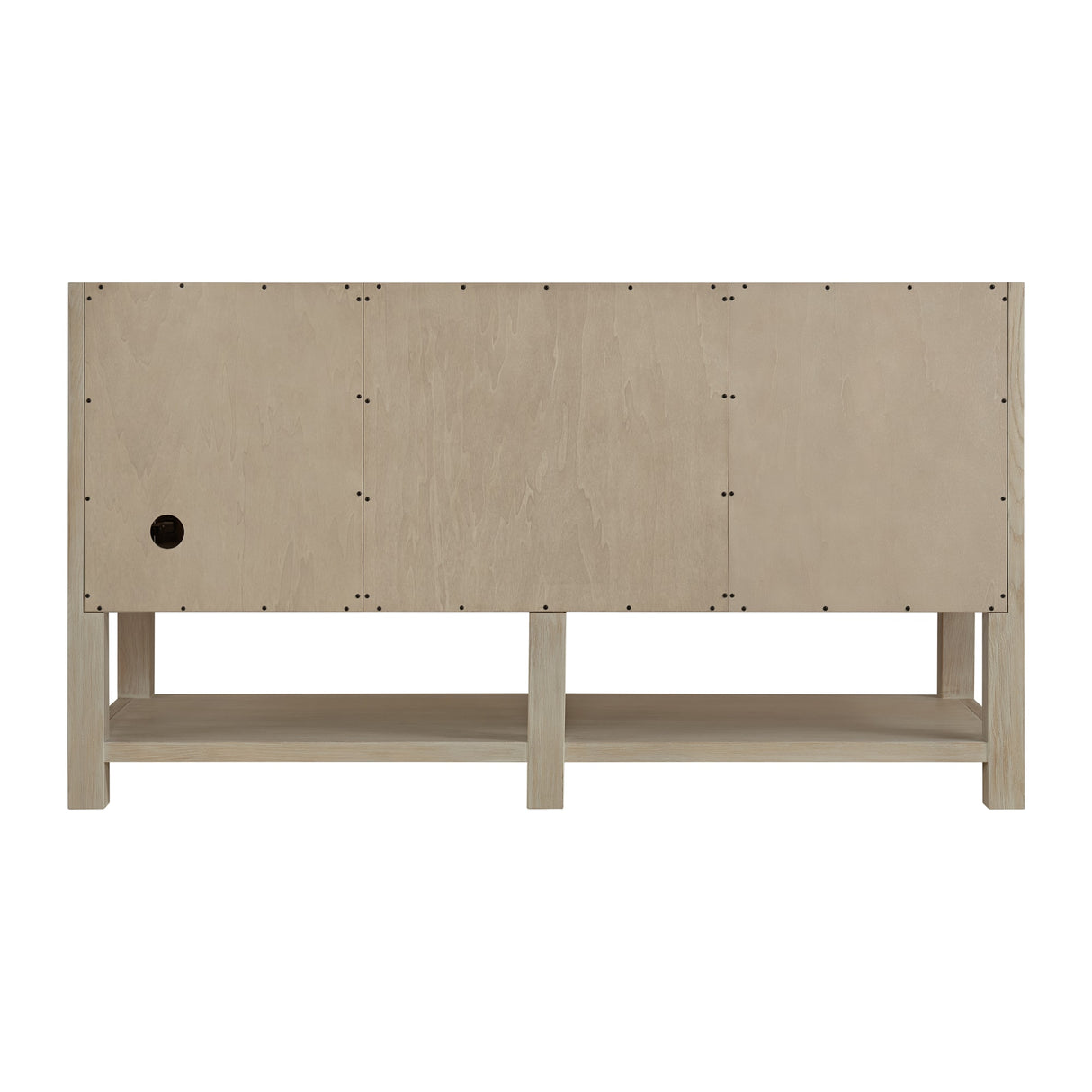 Breckenridge 60" Double Vanity, Whitewashed Oak, w/ 3 CM Phantome Eclos Top