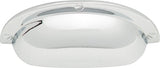 Atlas Homewares Cup Pull 2 1/2 Inch (c-c) Polished Chrome