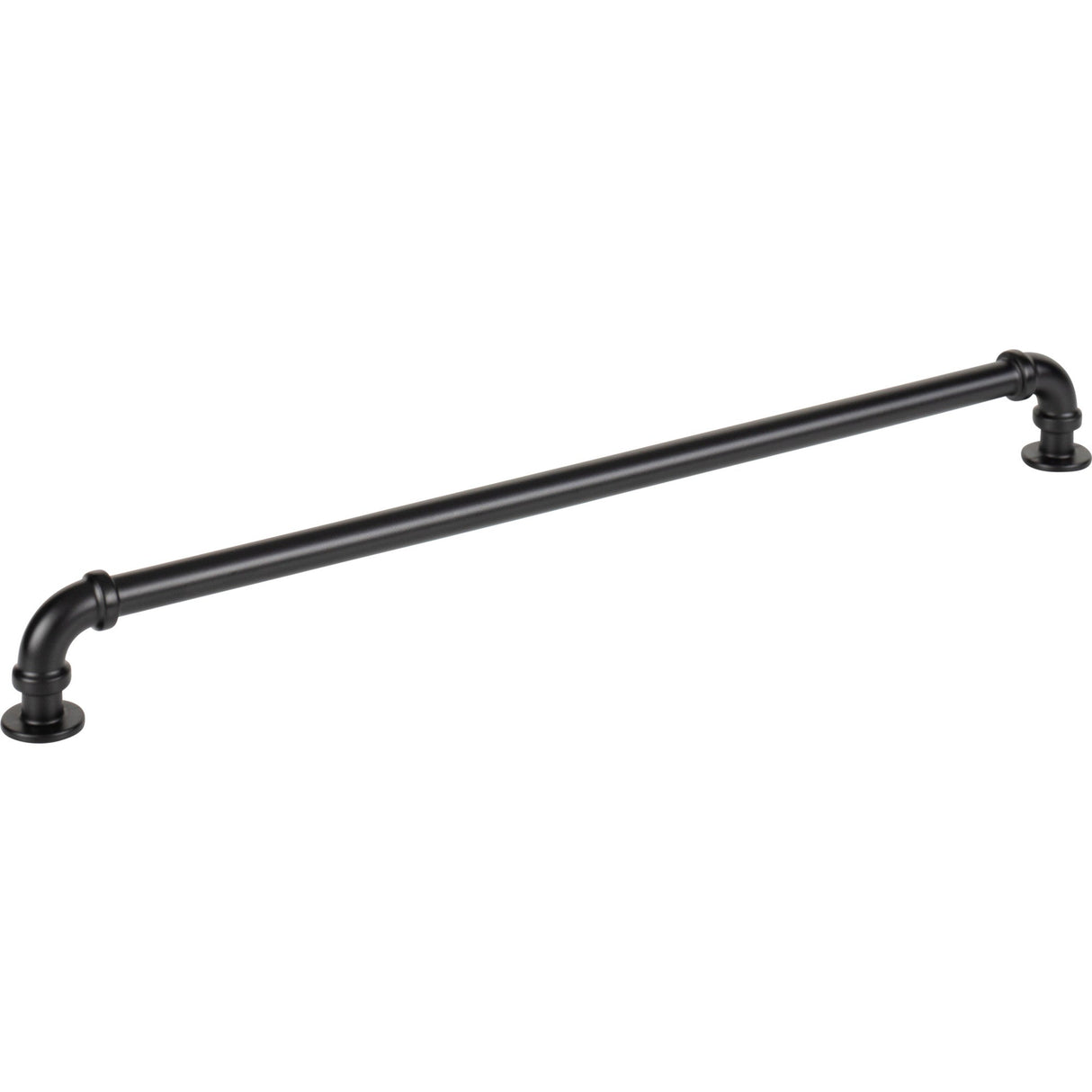 Atlas Homewares Steam Punk Pull 12 Inch (c-c) Matte Black