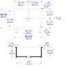 Gray Matte 27" x 18" Fireclay Undermount / Drop In Firelcay Kitchen Sink