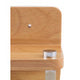 ALFI brand AB5510 12" Small Wooden Shelf with Chrome Towel Bar Bathroom Accessory