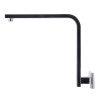 ALFI brand AB12GSW-PC Polished Chrome 12" Square Raised Wall Mounted Shower Arm