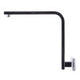 ALFI brand AB12GSW-PC Polished Chrome 12" Square Raised Wall Mounted Shower Arm