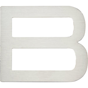 Atlas Homewares Paragon Letter B  Stainless Steel