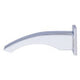 ALFI brand AB3301-PC Polished Chrome Curved Wallmounted Tub Filler Bathroom Spout