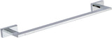 Atlas Homewares Axel Bath Towel Bar 18 Inch Single Polished Chrome