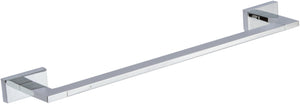 Atlas Homewares Axel Bath Towel Bar 18 Inch Single Polished Chrome