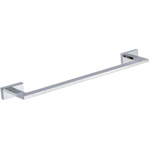 Atlas Homewares Axel Bath Towel Bar 18 Inch Single Polished Chrome