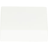 Atlas Homewares Thin Square Knob 1 1/4 Inch High White Gloss