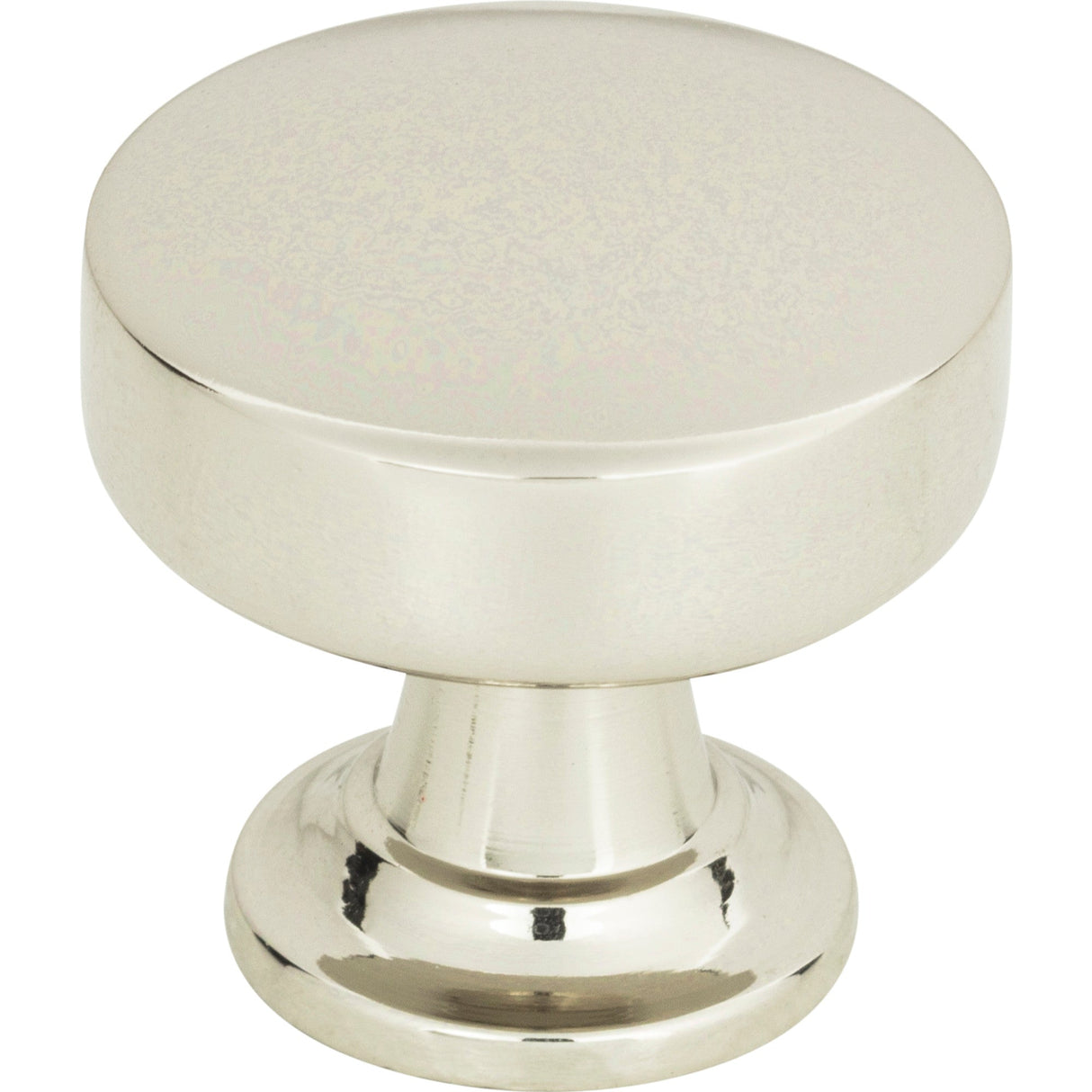 Atlas Homewares Browning Round Knob 1 1/4 Inch Polished Nickel