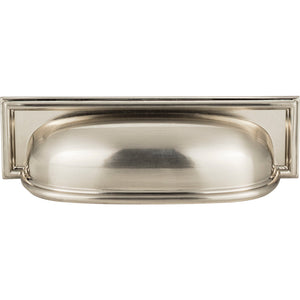 Atlas Homewares Campaign Rope Cup Pull 3 3/4 Inch (c-c) Brushed Nickel