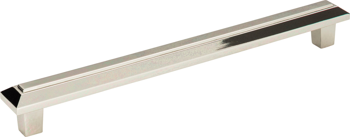 Atlas Homewares Trocadero Pull 7 1/2 Inch (c-c) Polished Nickel
