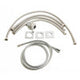 ALFI brand AB2322-PC Polished Chrome Deck Mounted Tub Filler and Square Hand Held Shower Head