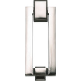 Atlas Homewares Mission Door Knocker  Brushed Nickel