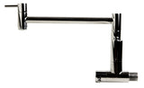 ALFI brand AB5019-PSS Polished Stainless Steel Retractable Pot Filler Faucet