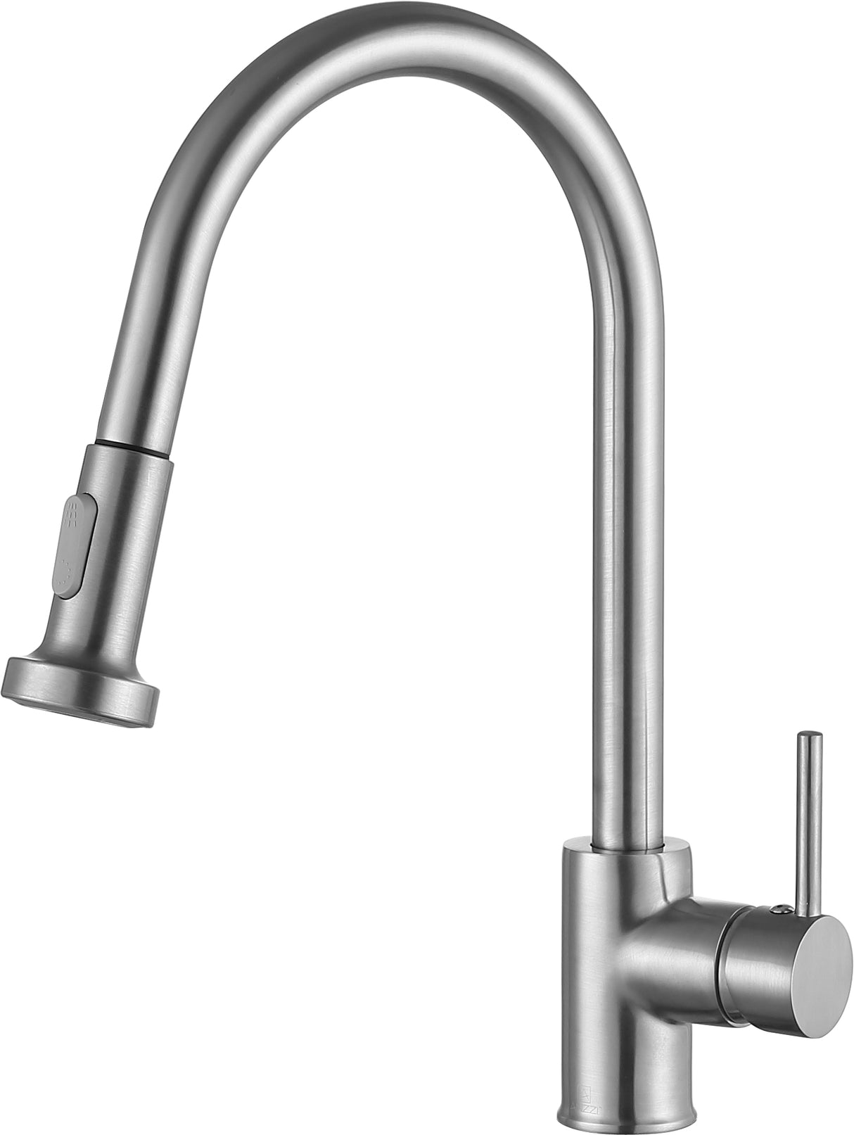 ANZZI KF-AZ213BN Tycho Single-Handle Pull-Out Sprayer Kitchen Faucet in Brushed Nickel