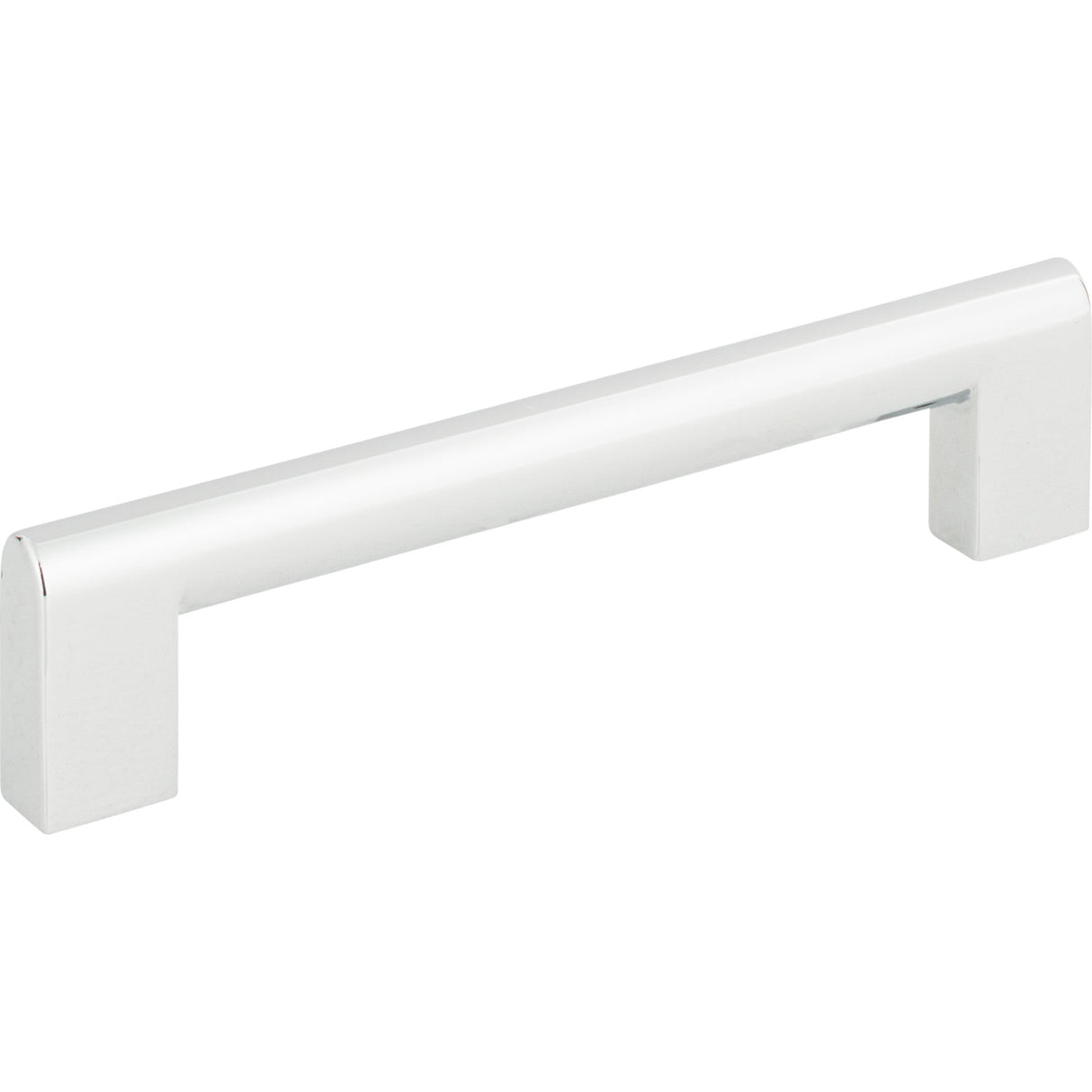Atlas Homewares Round Rail Pull 5 1/16 Inch (c-c) Polished Chrome