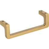 Atlas Homewares Logan Pull 3 3/4 Inch (c-c) Warm Brass