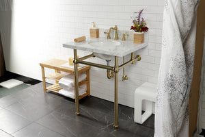 Fauceture FSC1973ACL American Classic Widespread Bathroom Faucet, Brushed Brass