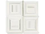 Anatolia Tile Mayfair Zebrino Piazza Polished Porcelain Mosaics. 1 Sheet = .96 Sq. Ft. 4501-0158-1 Zebrino Piazza - premium natural stone mosaic tile from Anatolia Tile, available at PoshHaus showroom in Keene, NH