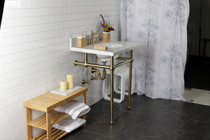 Fauceture FSC1973ACL American Classic Widespread Bathroom Faucet, Brushed Brass