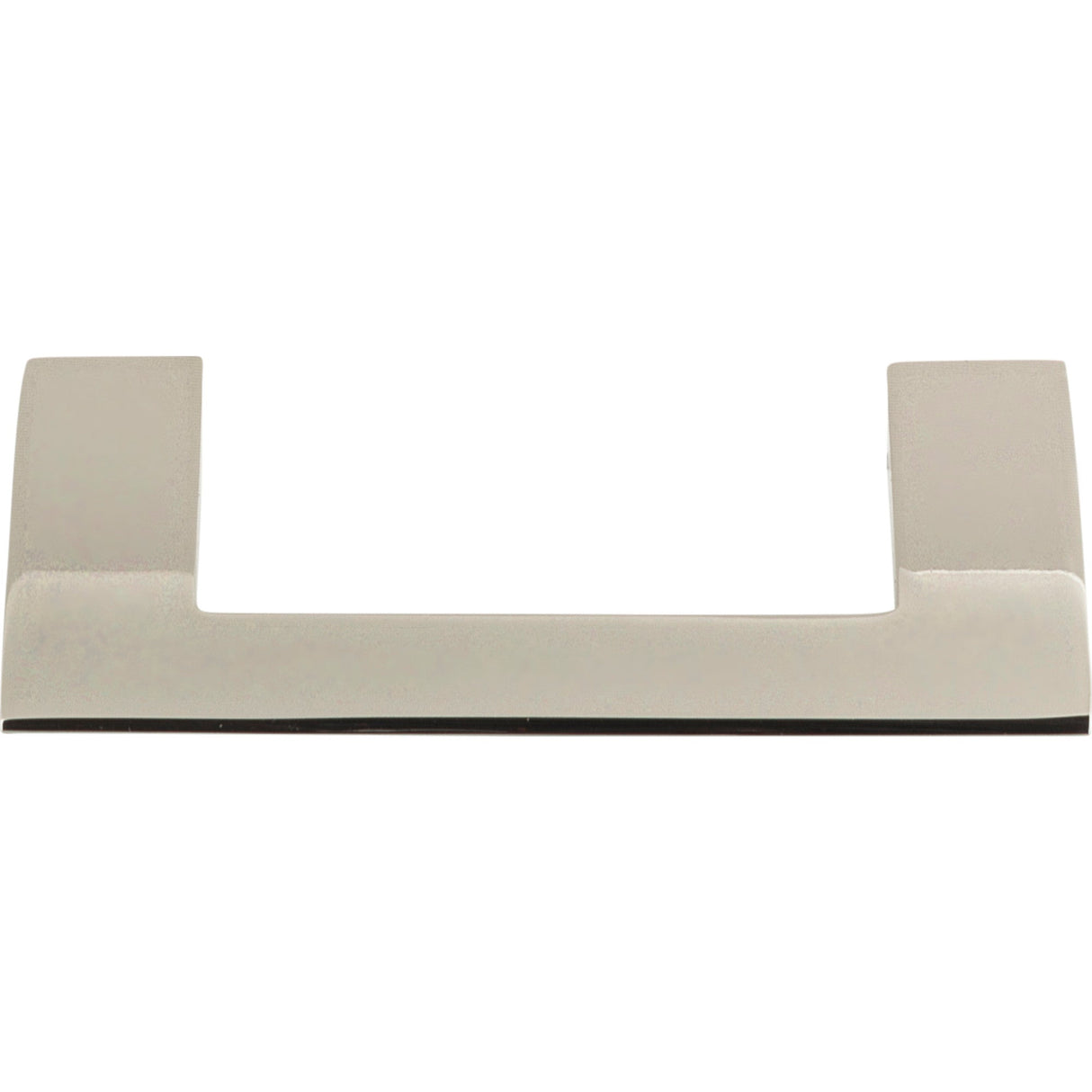 Atlas Homewares Angled Drop Pull 3 Inch (c-c) Polished Nickel