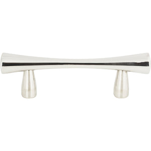 Atlas Homewares Fluted Pull 2 1/2 Inch (c-c) Polished Stainless Steel