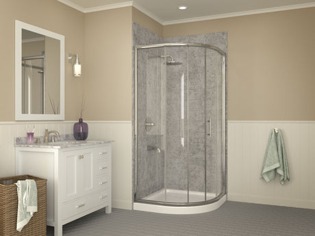 ANZZI SB-AZ006WN Eternity Series 38 in. x 38 in. Shower Base in White