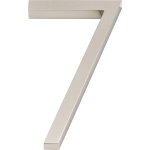 Atlas Homewares Modern Avalon #7 6 Inch Brushed Nickel