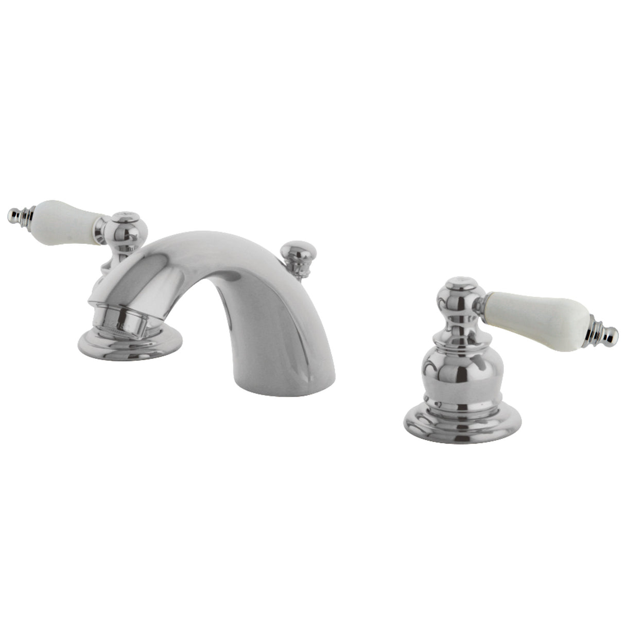 Kingston Brass KB941B Victorian Mini-Widespread Bathroom Faucet, Polished Chrome