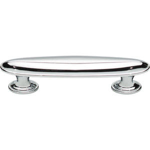 Atlas Homewares Austen Oval Pull 3 Inch (c-c) Polished Chrome