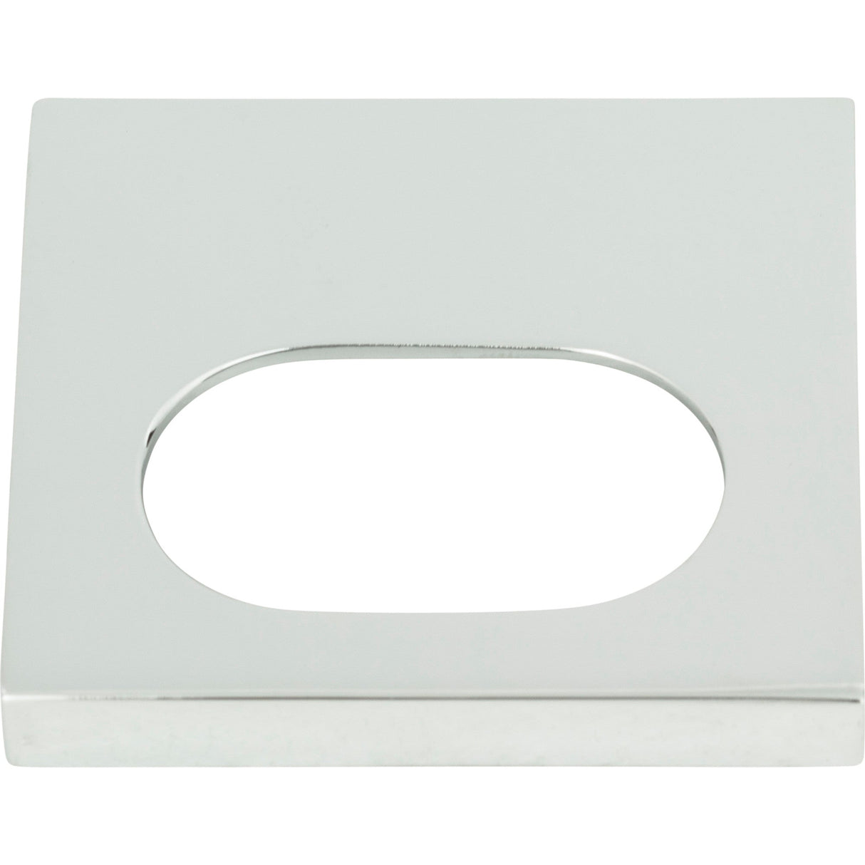 Atlas Homewares Modern Square Edge Tab Pull 1 1/4 Inch (c-c) Polished Chrome