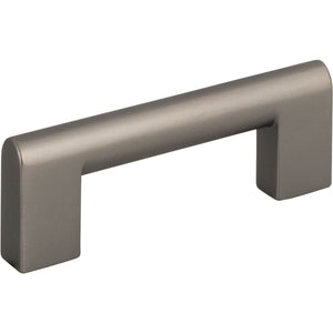 Atlas Homewares Round Rail Pull 3 Inch (c-c) Slate