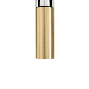 ZLINE Autograph Edition Sierra Pull Down Spring Single Handle Kitchen Faucet in Brushed Nickel and Champagne Bronze (SRA-KF-ZBNCB)