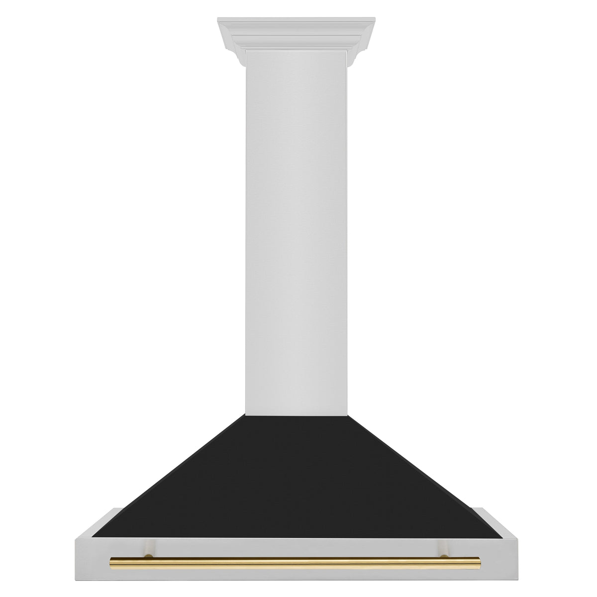 ZLINE Autograph Edition Stainless Steel Range Hood with Black Matte Shell (KB4STZ-BLM-G)