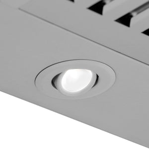 ZLINE Autograph Edition Stainless Steel Range Hood with Black Matte Shell (KB4STZ-BLM-G)