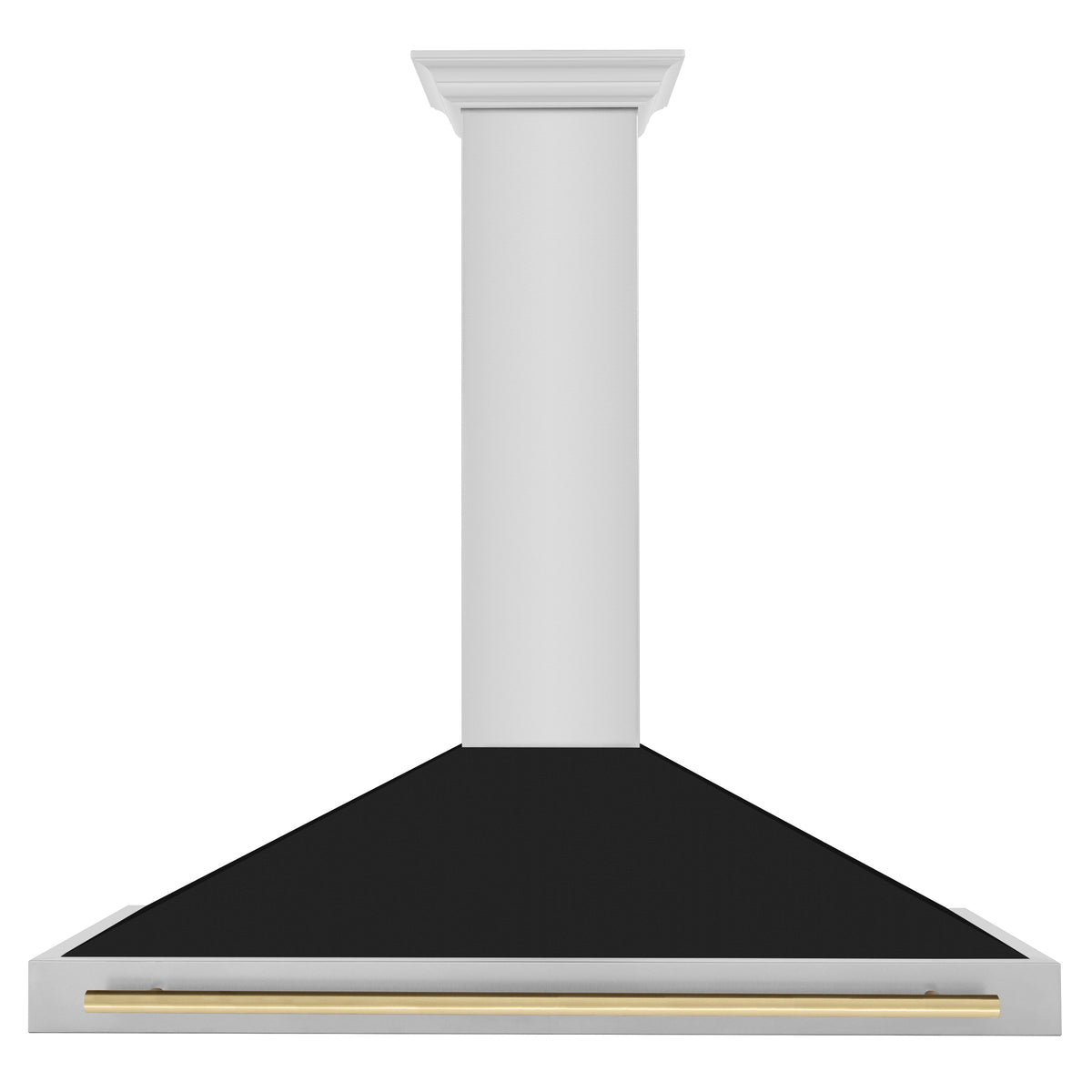 ZLINE Autograph Edition Stainless Steel Range Hood with Black Matte Shell (KB4STZ-BLM-G)