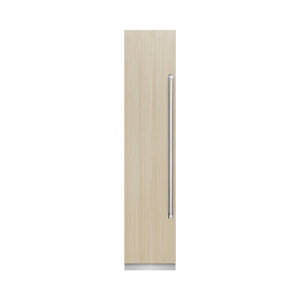ZLINE 18 in. 8.6 cu. ft. Panel Ready Left Hinge Column Freezer with Graphite Gray Interior (RBCFVL-18)