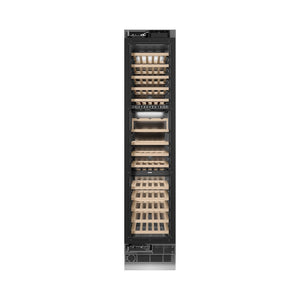 ZLINE 18 in. 9.0 cu. ft. Triple Zone 68 Bottle Panel Ready Left Hinge Column Wine Cooler (RBCWVL-18)