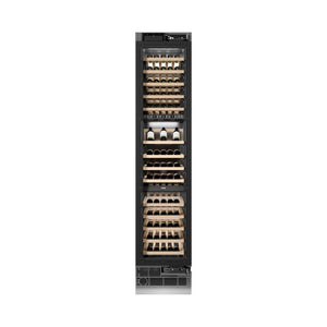 ZLINE 18 in. 9.0 cu. ft. Triple Zone 68 Bottle Panel Ready Right Hinge Column Wine Cooler (RBCWVR-18)